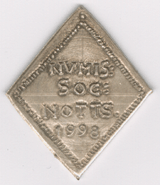 Numismatic Society Medallion (reverse)